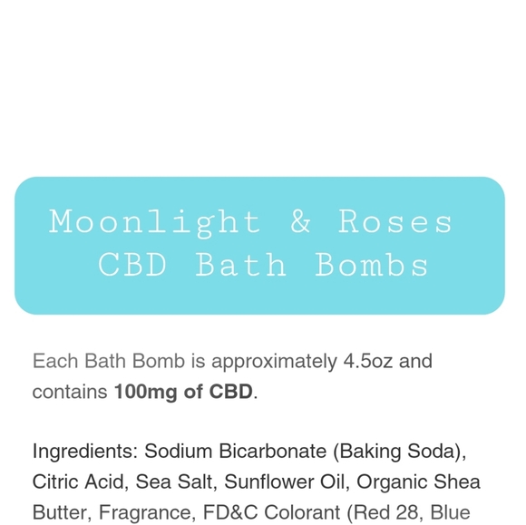 Natural Organic Moonlight Roses Bath Bombs - Picture 7 of 15